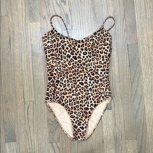 Summersalt Leopard Print One Piece Swimsuit